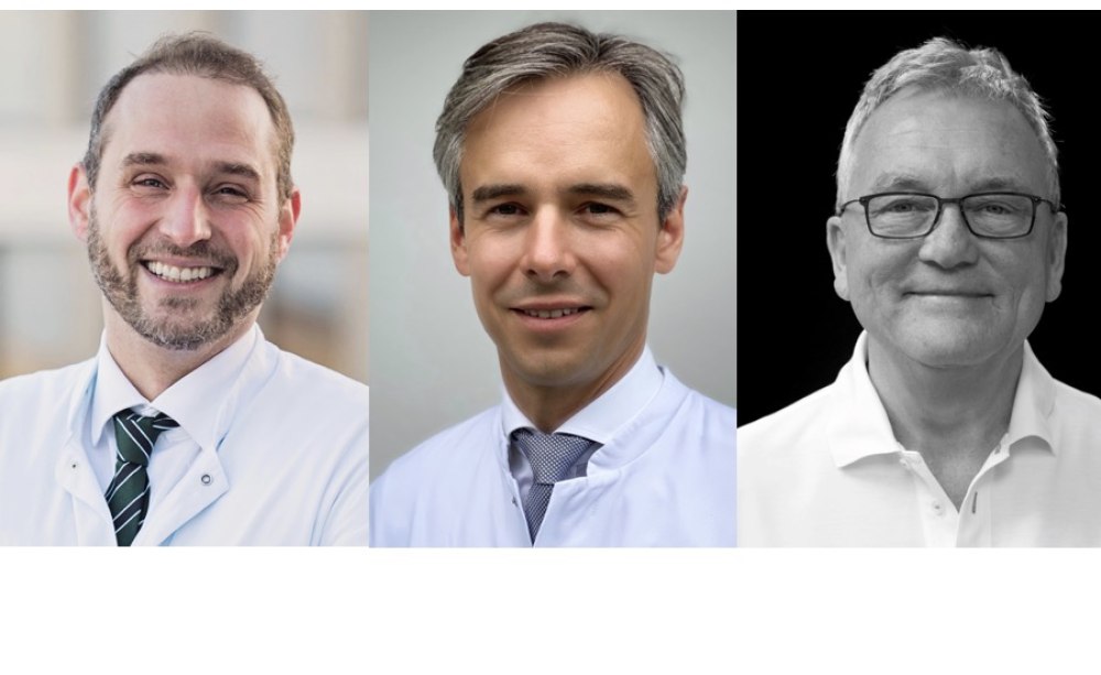 Renommierte Experten aus der Zahnmedizin beim zweiten Kulzer-Kolloquium: Prof. Dr. med. Dr. med. dent. Peer Kämmerer, Univ.-Prof. Dr. Sebastian Paris und Ulf Krueger-Janson Renommierte Experten aus der Zahnmedizin beim zweiten Kulzer-Kolloquium: Prof. Dr. med. Dr. med. dent. Peer Kämmerer, Univ.-Prof. Dr. Sebastian Paris und Ulf Krueger-Janson